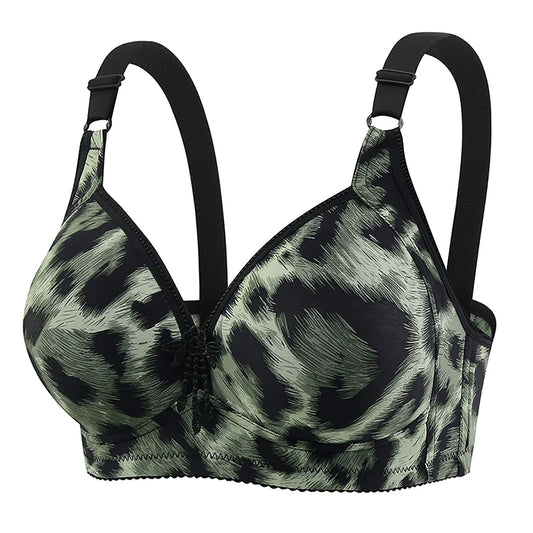 Cheeta Print Padded Bra