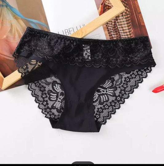 Pack of 3 Soft Net Sided Panty