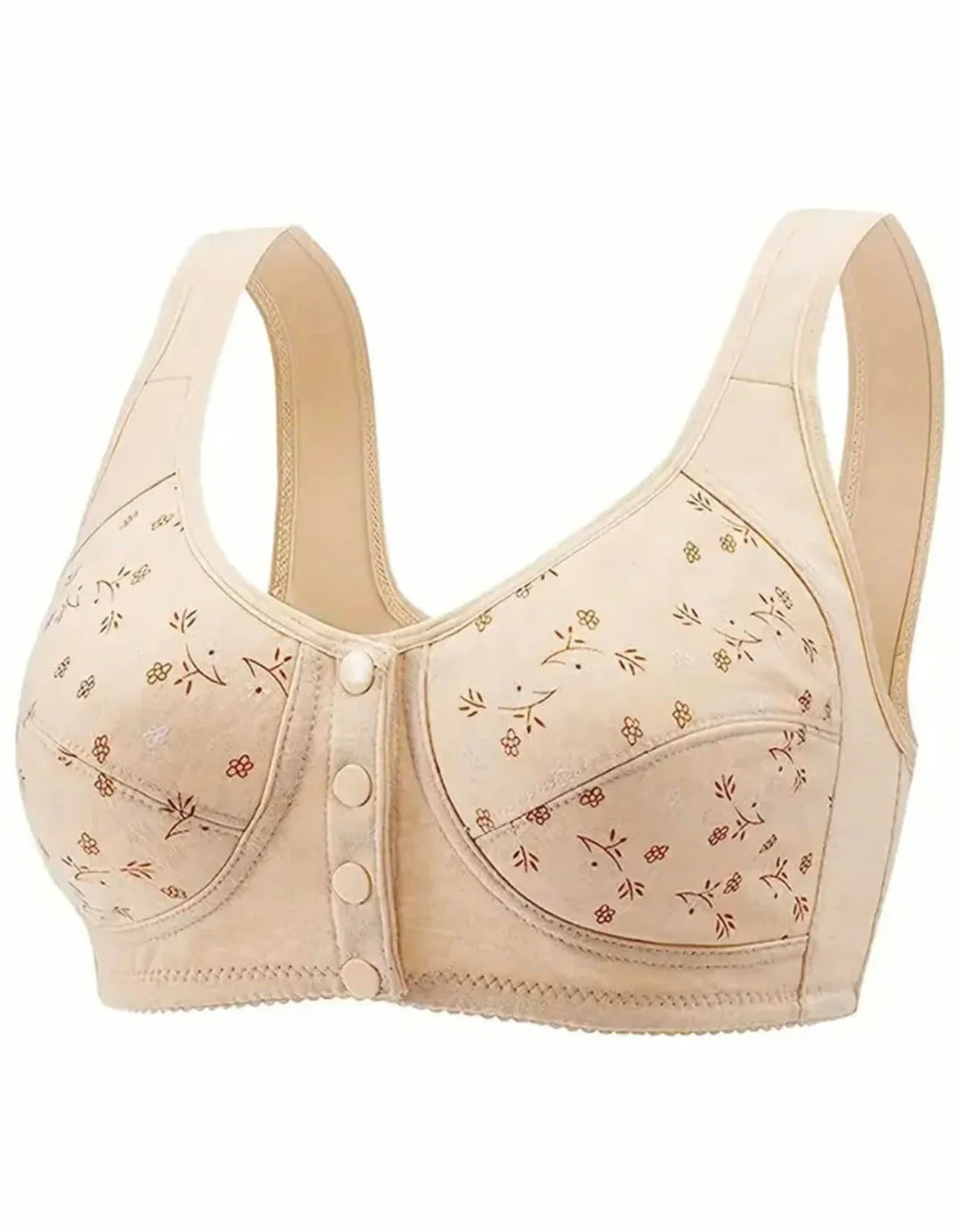 Front Button Non padded breast feeding bra pack of 2
