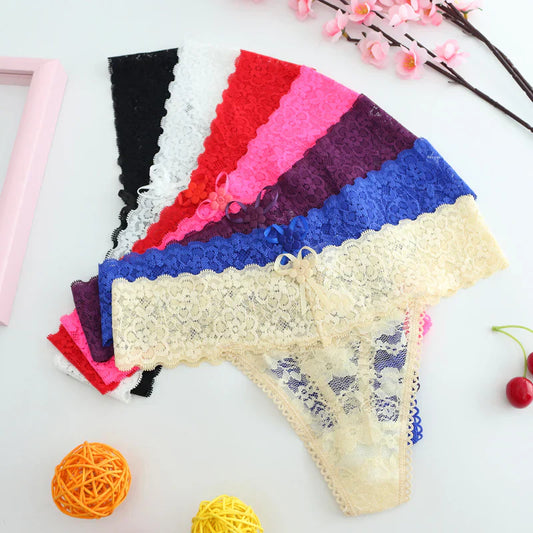 Pack of 3 soft net panty G string T Shaped