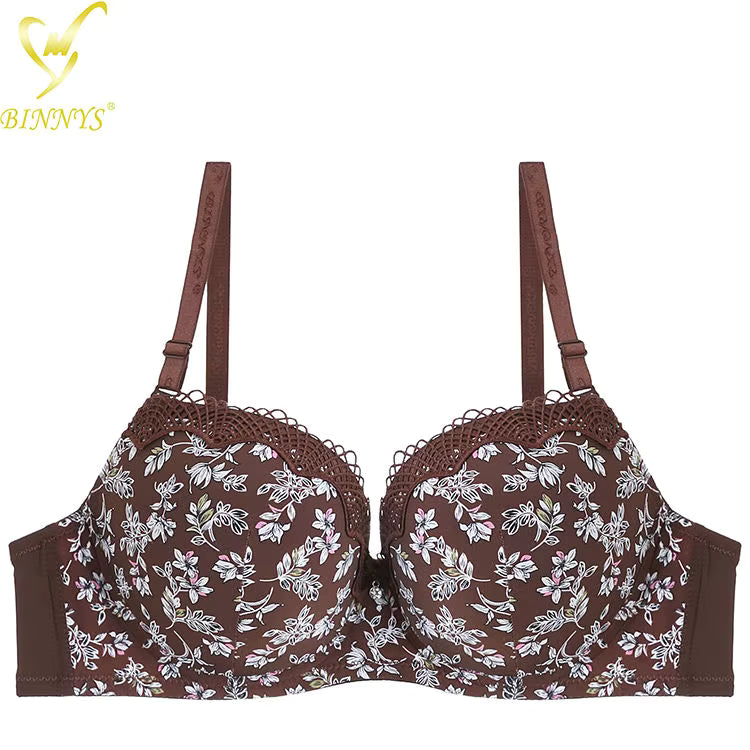 Printed Wired Padded Bra
