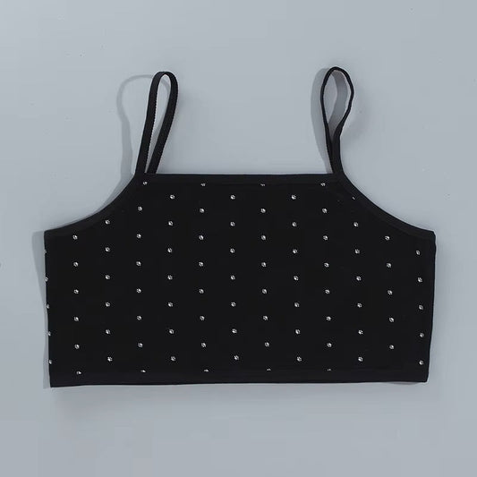 Cotton non Padded Teen Bidi bra 8-14 Years printed