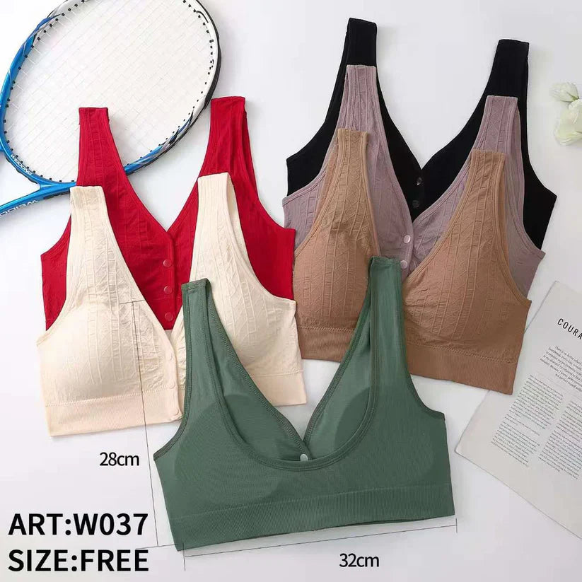 Seamless Comfort Stretch Bra – Free Size
