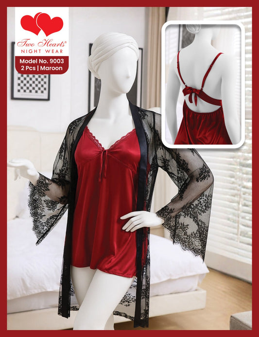 2 Piece Nighty with Gown