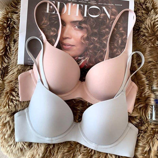 Gentle Wear Seamless Padded Push Up Bra