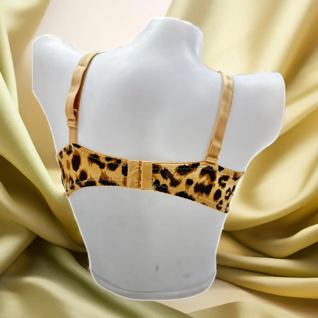 Leopard Print Non Padded Bra