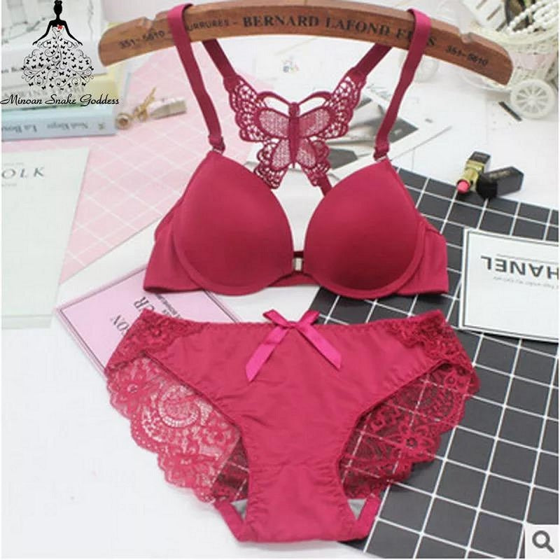 Butterfly Bra Panty Set