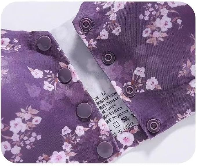 Floral Front Button Bra Ice Silk Bralette Bidi