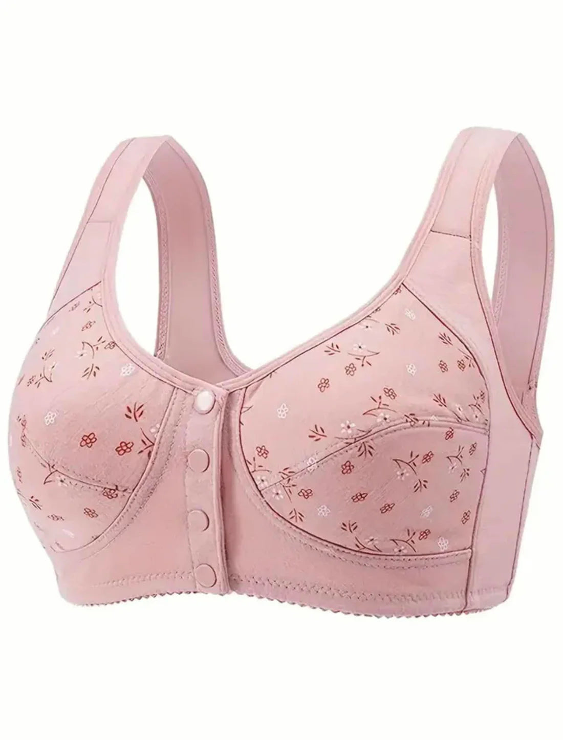 Front Button Non padded breast feeding bra pack of 2