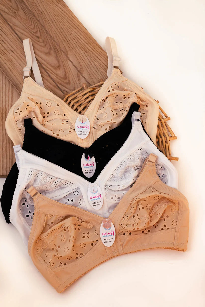 Daily wear Soft Chiken Cotton Non Padded Bra