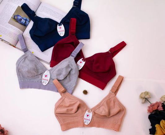 Daily wear Soft Cotton Non Padded Bra