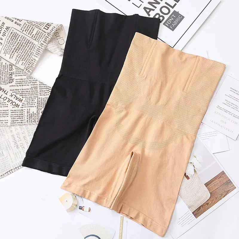 Women’s Seamless High Waist Shapewear Shorts – Tummy Control & Butt Lifting Lower Bodyshaper