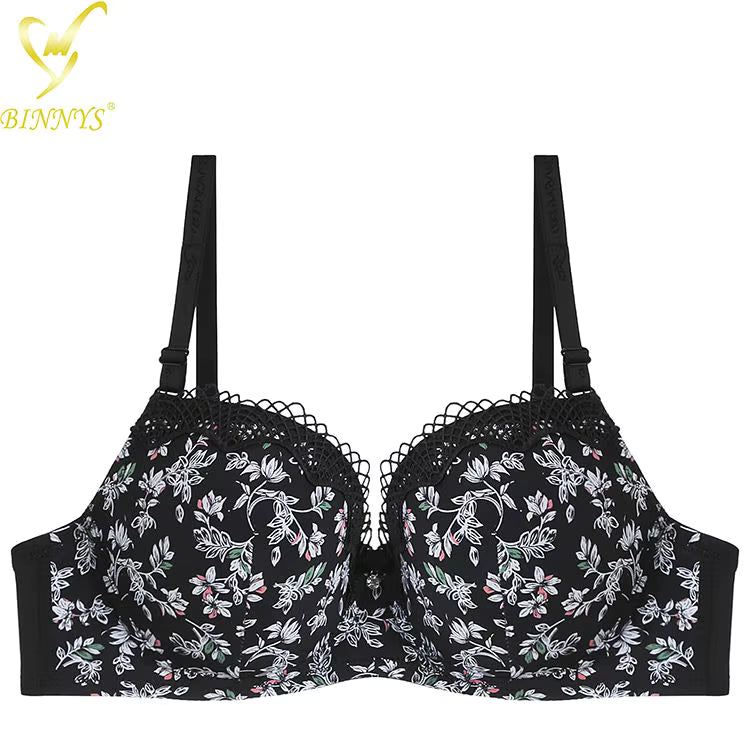 Printed Wired Padded Bra