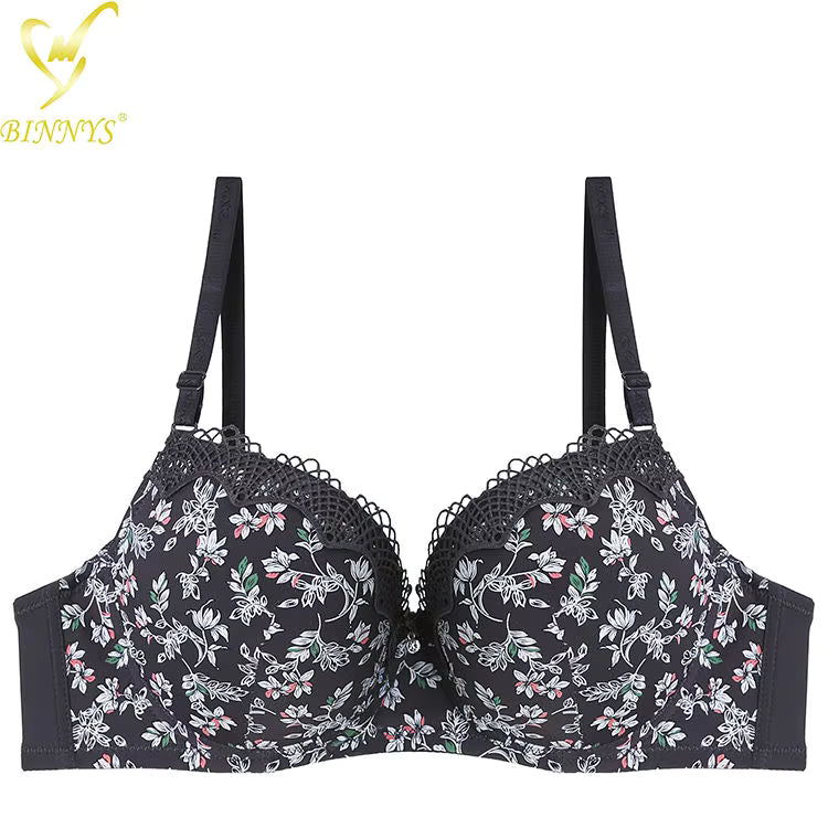 Printed Wired Padded Bra