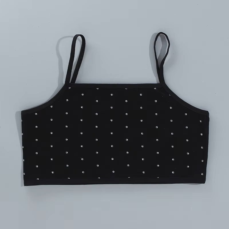 Cotton non Padded Teen Bidi bra 8-14 Years printed