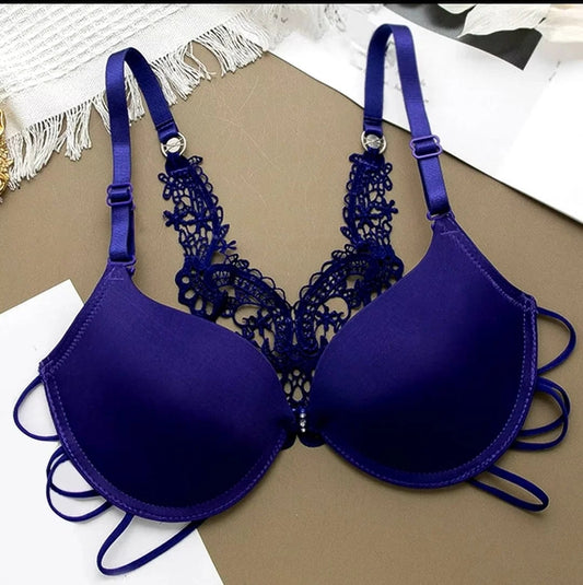 Butterfly Padded Wired Bra