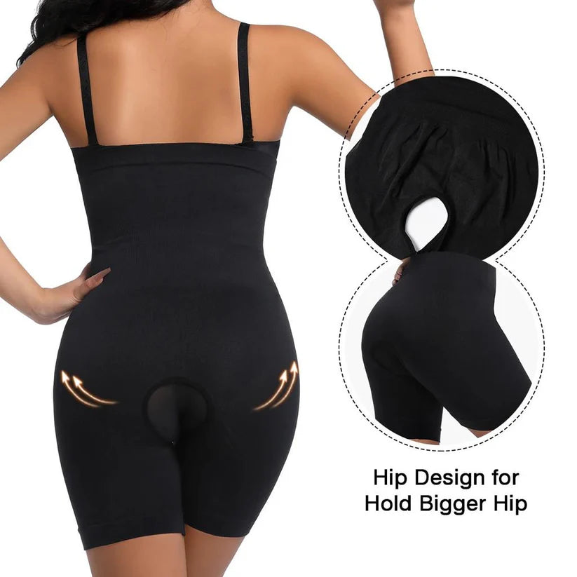 Women’s Seamless High Waist Shapewear with Adjustable Hooks Tummy Control & Butt Lifting Lower Bodyshaper (Copy)