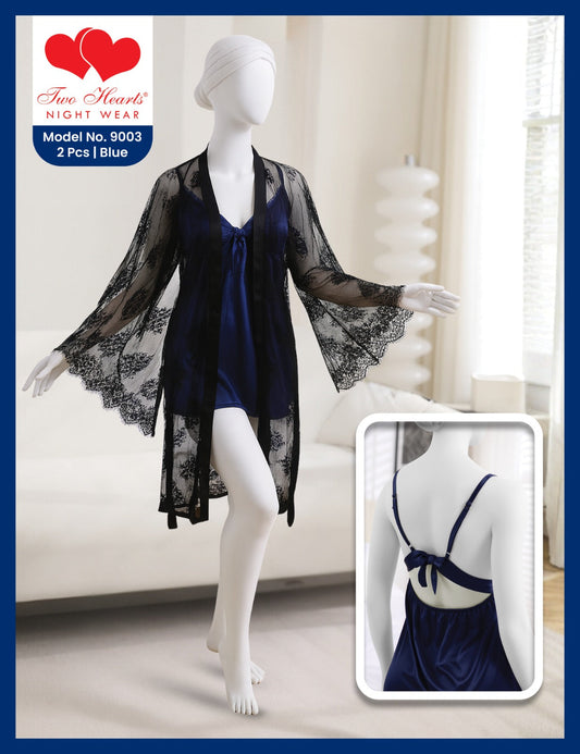 2 Piece  Nighty with Gown