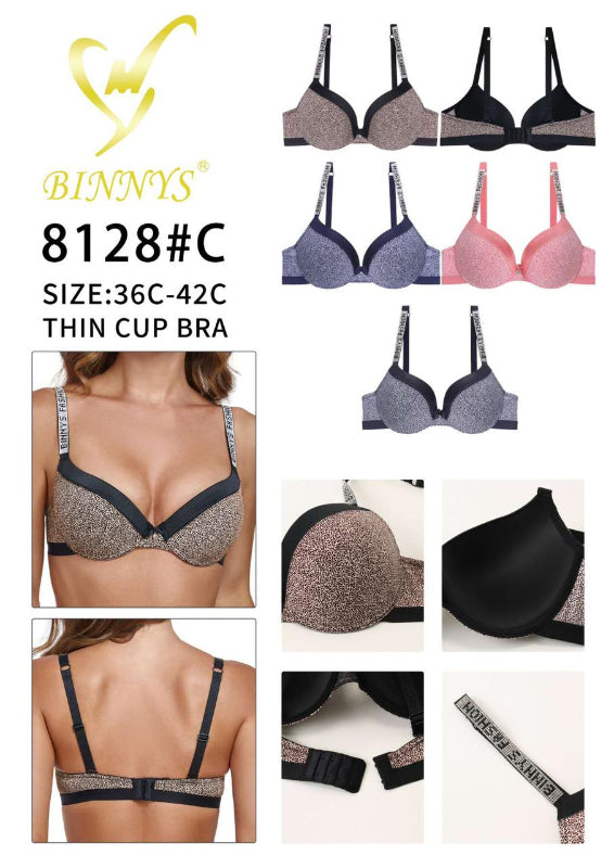 Thin Padded Push Up Bra