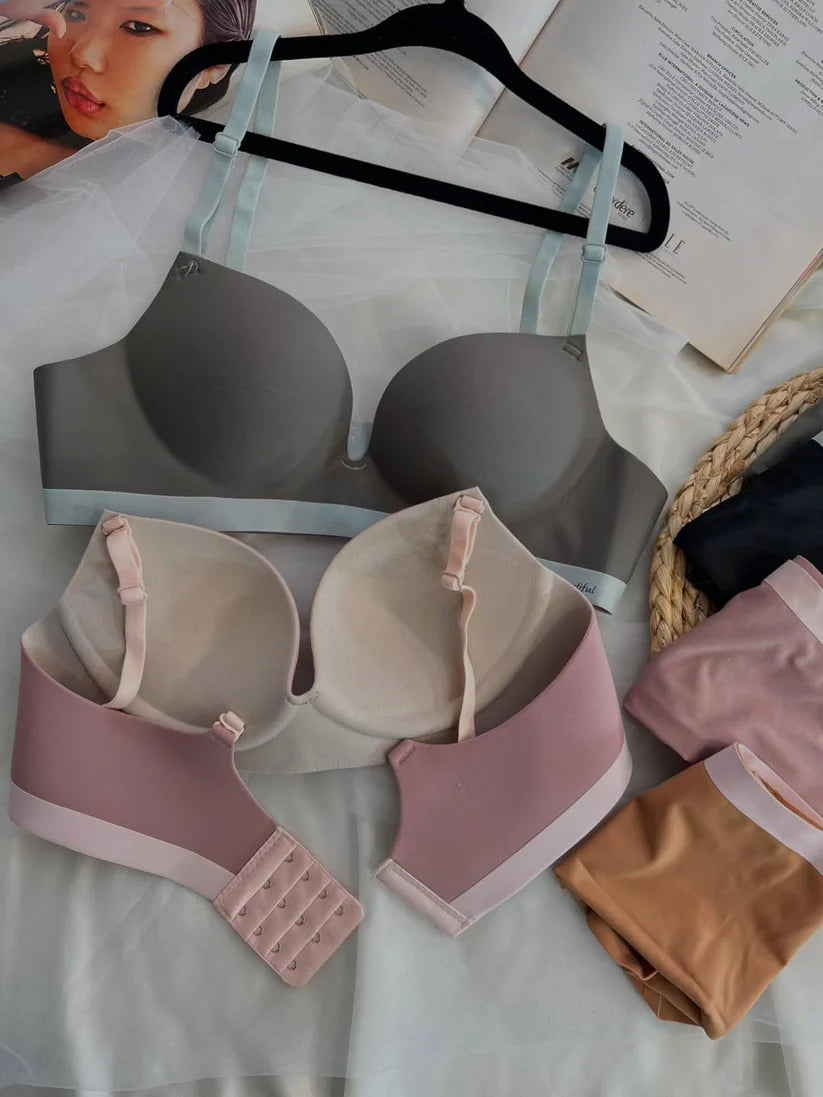Divine Touch Double Padded Non Wire Bra Panty Set