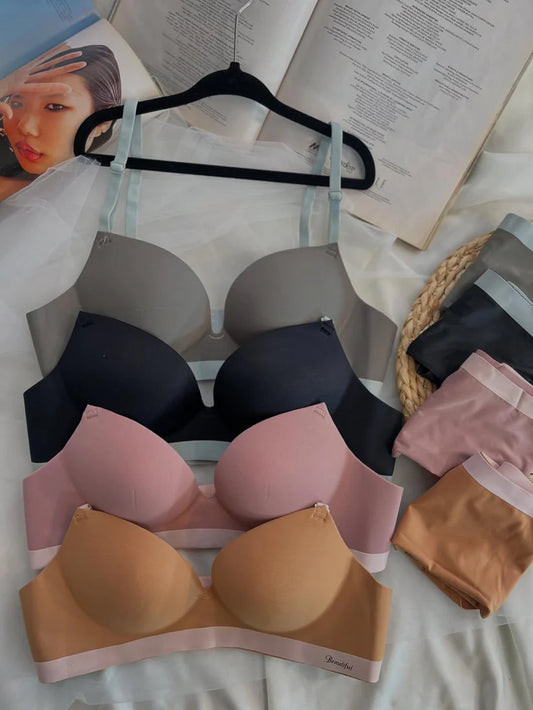 Divine Touch Double Padded Non Wire Bra Panty Set