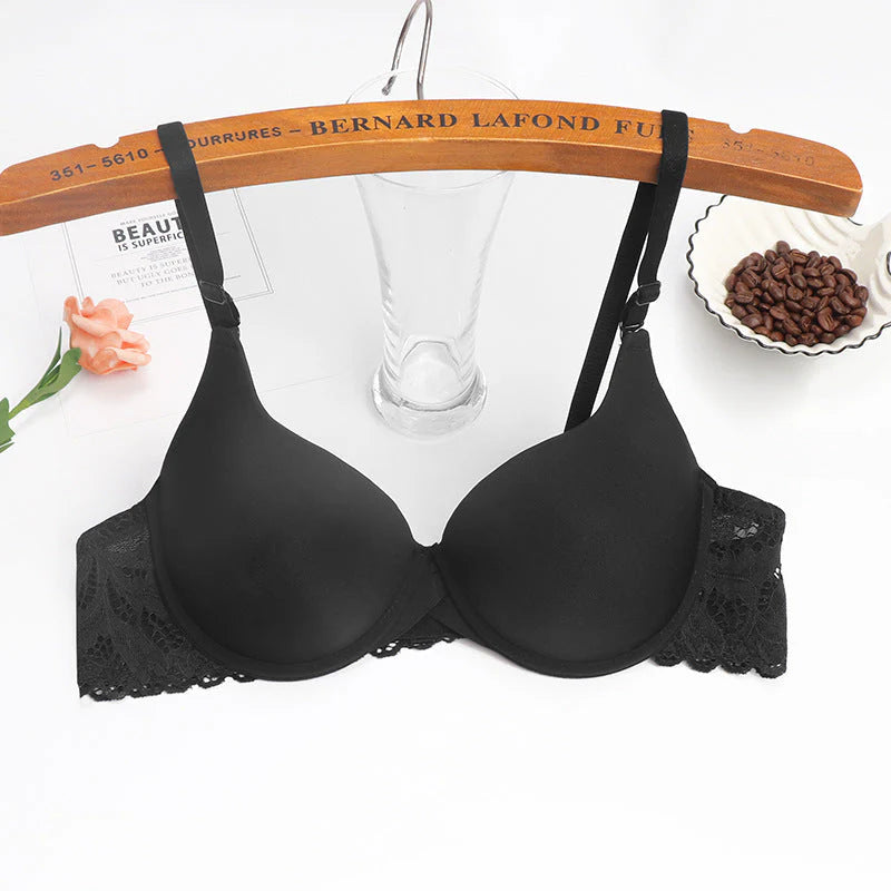 Premium Quality Push up Padded Bra with back Lace