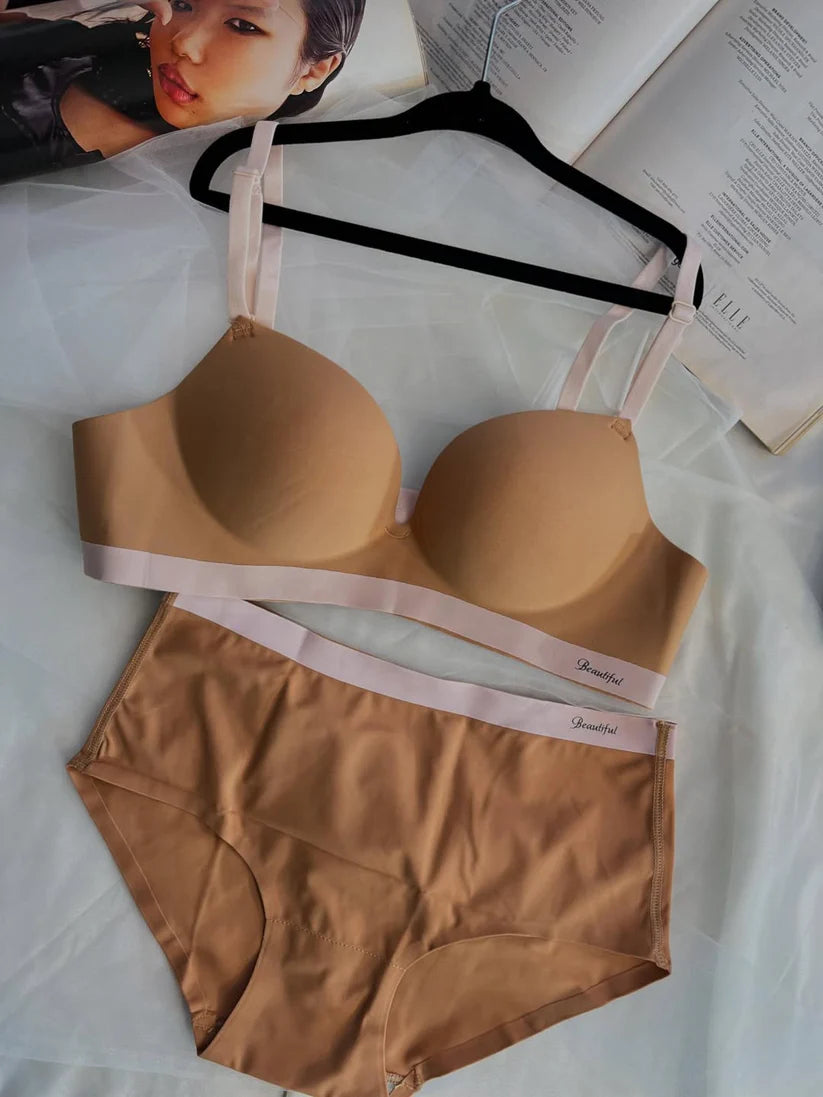 Divine Touch Double Padded Non Wire Bra Panty Set