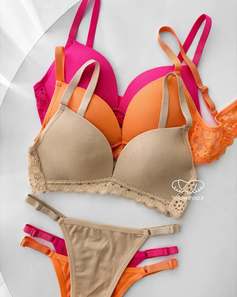 Glamour Rest Light Padded Bra Panty Set