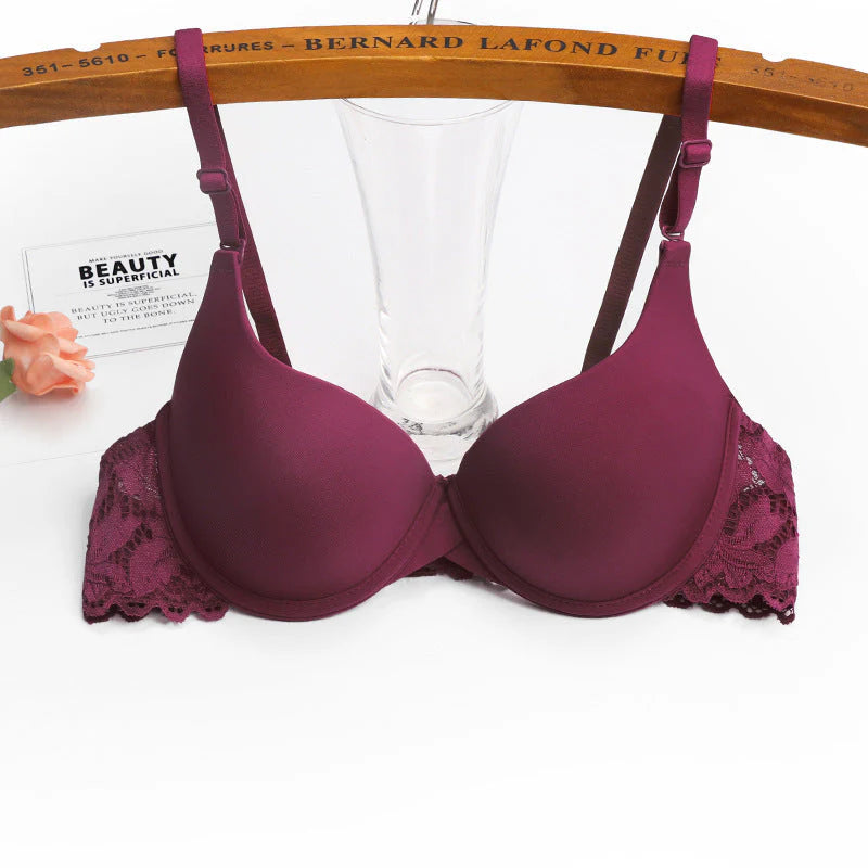 Premium Quality Push up Padded Bra with back Lace