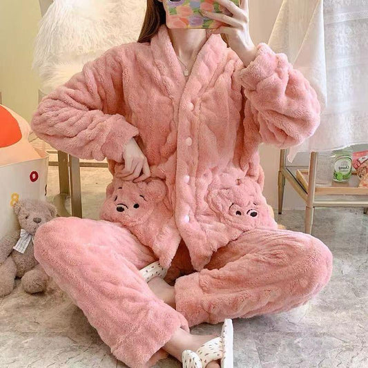 Fleece Night Suit – Soft, Warm & Stylish