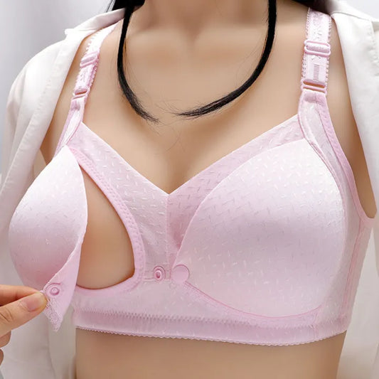 Front Open Cotton Nursing Bra