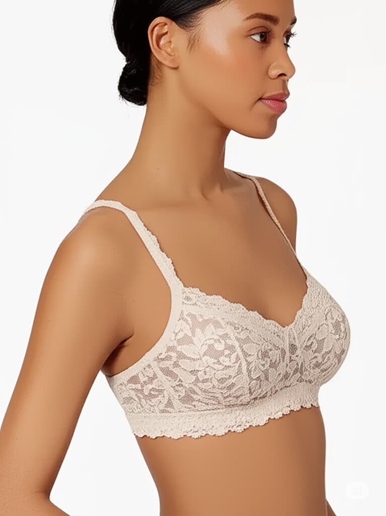 Comfortable Soft Net Cotton Bra