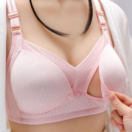 Front Open Cotton Nursing Bra