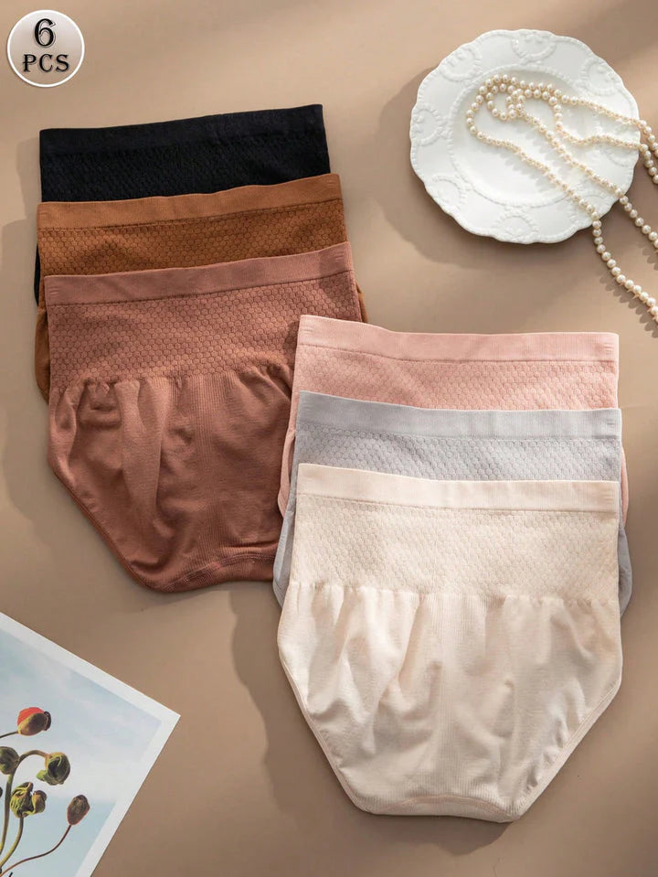 Pack of 3 High Waist Cotton Panty