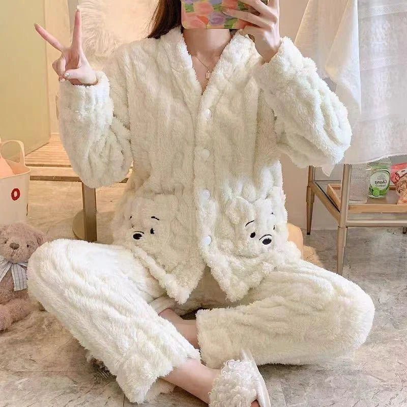 Fleece Night Suit – Soft, Warm & Stylish