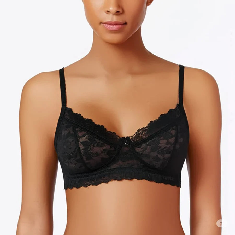 Comfortable Soft Net Cotton Bra