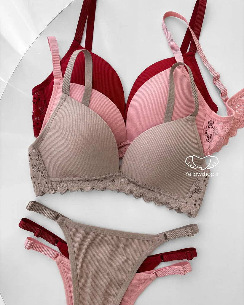 Glamour Rest Light Padded Bra Panty Set