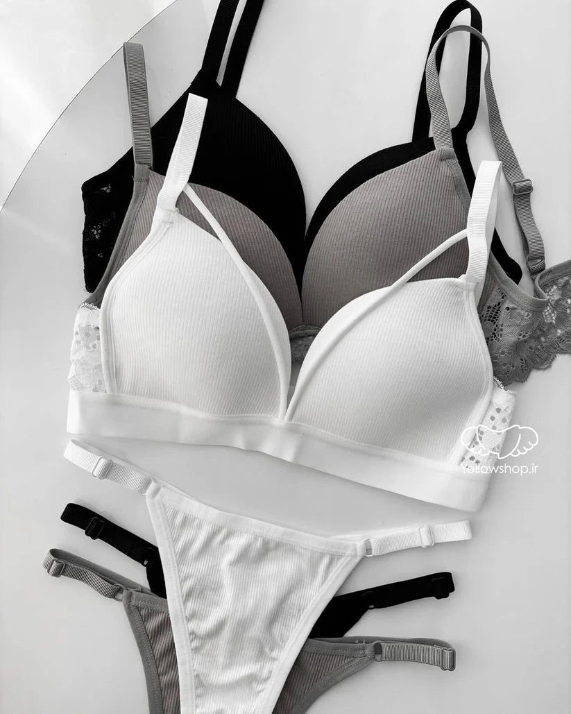 Glamour Rest Light Padded Bra Panty Set