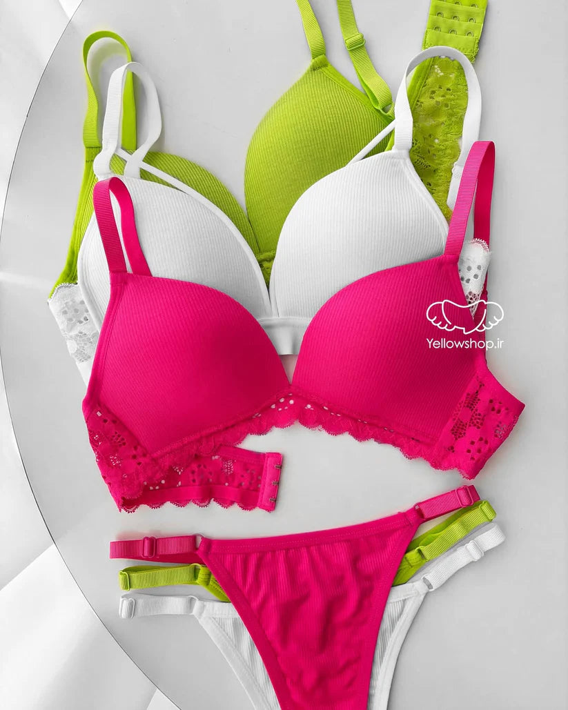 Glamour Rest Light Padded Bra Panty Set